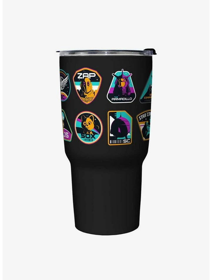 Brand new โญ Disney Pixar Lightyear Icon Badges Travel Mug ๐ 1 Brand new โญ Disney Pixar Lightyear Icon Badges Travel Mug ๐