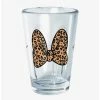 Deals 😉 Disney Mickey Mouse Animal Print Bow Mini Glass 😀