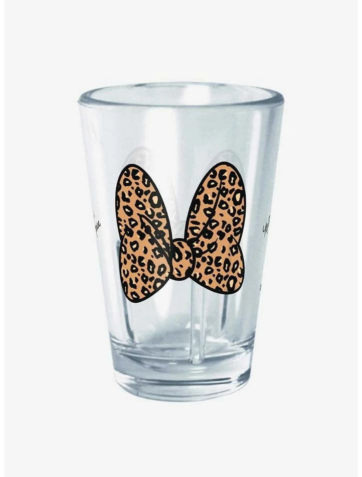 Deals ๐ Disney Mickey Mouse Animal Print Bow Mini Glass ๐ 1 Deals ๐ Disney Mickey Mouse Animal Print Bow Mini Glass ๐