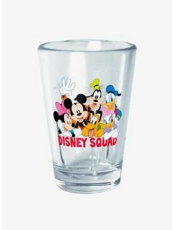 New 🧨 Disney Mickey Mouse Disney Squad Mini Glass 😀