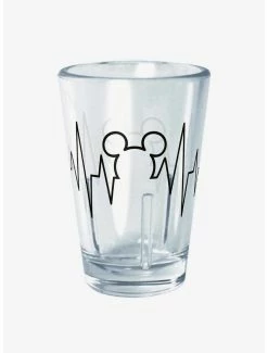 Top 10 🥰 Disney Mickey Mouse Mickey Heartline Mini Glass ⌛