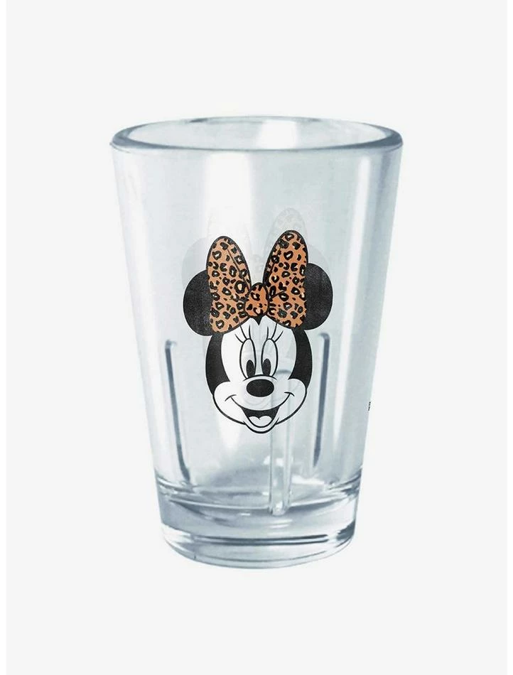 Best Pirce ๐ Disney Mickey Mouse Minnie Leopard Bow Mini Glass ๐ 1 Best Pirce ๐ Disney Mickey Mouse Minnie Leopard Bow Mini Glass ๐