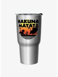 Best Sale ⭐ Disney The Lion King Sunset Hakuna Travel Mug 🔥
