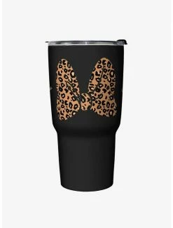 Outlet 🌟 Disney Mickey Mouse Animal Print Bow Travel Mug 🔔