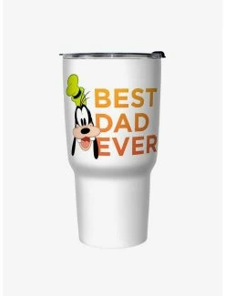 Hot Sale 🌟 Disney Mickey Mouse Goofy Best Dad Ever Travel Mug 🛒