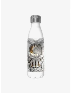 Best Pirce ❤️ Marvel Moon Knight Chest Emblem Stainless Steel Water Bottle 🥰