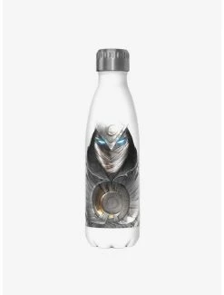 Hot Sale ⭐ Marvel Moon Knight Suit Up Stainless Steel Water Bottle 🌟