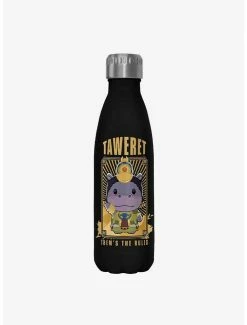 Promo 👍 Marvel Moon Knight Taweret Them's The Rules Stainless Steel Water Bottle 🔔