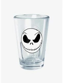 Flash Sale 😉 Disney The Nightmare Before 🎄 Christmas Big Face Jack Mini Glass 🎉