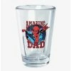 New 🤩 Marvel Spider-Man Amazing Dad Mini Glass 🧨