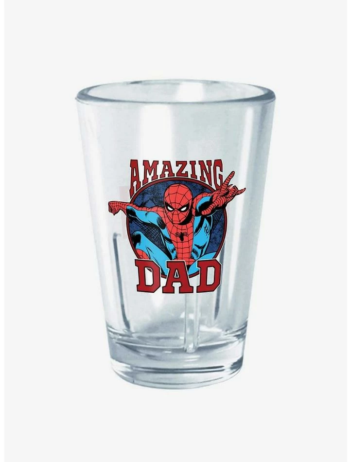 New ๐คฉ Marvel Spider-Man Amazing Dad Mini Glass ๐งจ 1 New ๐คฉ Marvel Spider-Man Amazing Dad Mini Glass ๐งจ