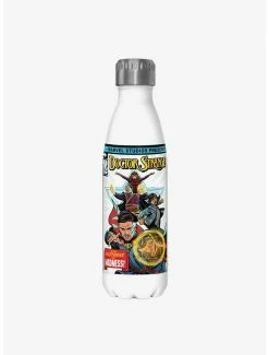 Coupon 🧨 Marvel Doctor Strange in the Multiverse of Madness Comic Cover Stainless Steel Water Bottle ❤️