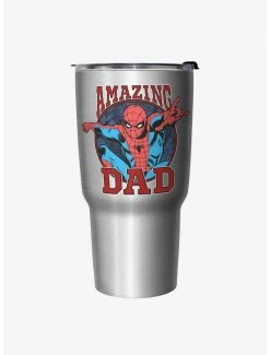 New 🥰 Marvel Spider-Man Amazing Dad Travel Mug 🧨