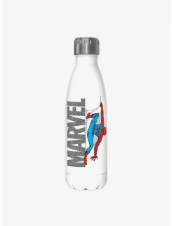 Best reviews of 🔔 Marvel Spider-Man Spidey Logo Stainless Steel Water Bottle 🔥