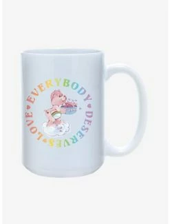 Outlet ⭐ Care Bears Everybody Deserves Love Mug 15oz 😉