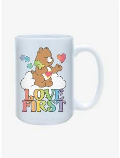New ✔️ Care Bears Love First Mug 15oz 👍