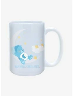 New 👍 Care Bears Nap Now Care Later Mug 15oz 🔥