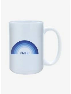 Deals 🔥 Blue Rainbow Pride Mug 15oz 👍