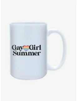 Budget 🥰 Gay Girl 🌞 Summer Pride Mug 15oz ✨