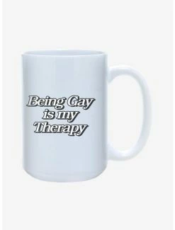 Outlet 🤩 Being Gay Is My Therapy Pride Mug 15oz 👍