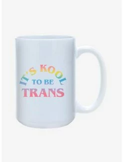 Coupon 👍 It's Kool To Be Trans Pride Mug 15oz 🔔