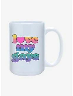 Cheapest 🎁 Love My Gays Pride Mug 15oz 💯