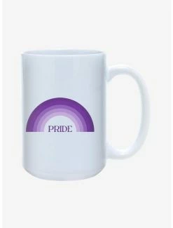 Promo ✔️ Purple Rainbow Pride Mug 15oz 🎉