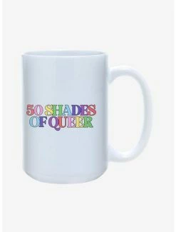 New 👍 50 Shades of Queer Pride Mug 15oz ⭐