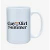 Coupon ⌛ Gay Girl ☀️ Summer Pride Mug 15oz ❤️