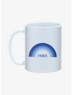 Promo ⌛ Blue Rainbow Pride Mug 11oz 🎁