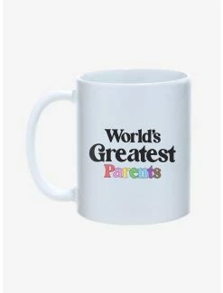 Wholesale ⌛ World's Greatest Parents Pride Mug 11oz ❤️