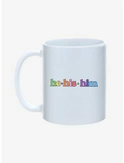 Top 10 🎉 He His Him Pronouns Pride Mug 11oz 🔥