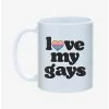 Cheapest 👍 Love My Gays Pride Mug 11oz 😍