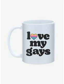 Cheapest 👍 Love My Gays Pride Mug 11oz 😍