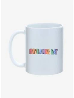 Best deal 🔥 Have A Nice Gay Pride Mug 11oz 😀
