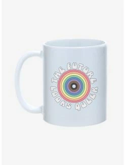 Budget 🛒 The Future Looks Queer Pride Mug 11oz 🔔