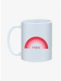Discount ⭐ Red Rainbow Pride Mug 11oz 🌟