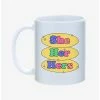 Wholesale 🛒 She Her Hers Pronouns Pride Mug 11oz 🤩
