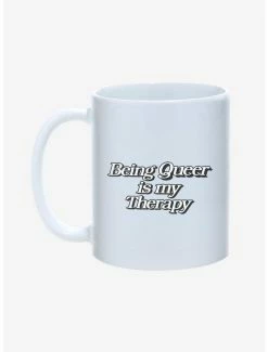 Best Sale ✨ Being Queer Is My Therapy Pride Mug 11oz 💯