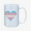 Best Sale 🔥 Transgender Pride Heart Mug 15oz 🎁
