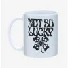 Brand new 👍 St. Patty's Not So Lucky Skull Clover Mug 11oz 🧨