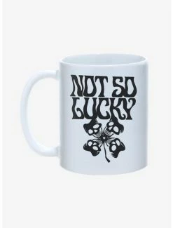 Brand new 👍 St. Patty's Not So Lucky Skull Clover Mug 11oz 🧨