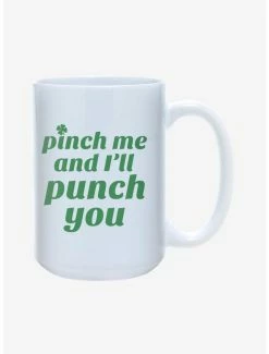 Wholesale 👍 St. Patty's Pinch Me And I'll Punch You Mug 15oz 😀
