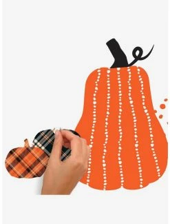 Best Sale 🔥 Decorative Pumpkins Peel & Stick Wall Decals 🥰 -Furniture Outlet Store 19830387 av4