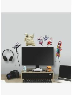 Outlet 🌟 Disney Nightmare Before 🎄 Christmas Peel & Stick Wall Decals 🔥 -Furniture Outlet Store 19830401 av3
