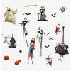 Outlet 🌟 Disney Nightmare Before 🎄 Christmas Peel & Stick Wall Decals 🔥