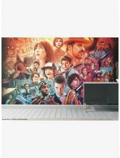 Budget 😉 Stranger Things Mural Wallpaper 🎉 -Furniture Outlet Store 19830407 av4