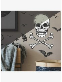 Buy 🧨 Skull Glow in the Dark Peel & Stick Giant Wall Decals ❤️ -Furniture Outlet Store 19830411 av3