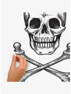 Buy 🧨 Skull Glow in the Dark Peel & Stick Giant Wall Decals ❤️ -Furniture Outlet Store 19830411 av4