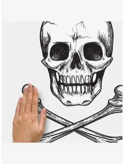 Buy 🧨 Skull Glow in the Dark Peel & Stick Giant Wall Decals ❤️ -Furniture Outlet Store 19830411 av5